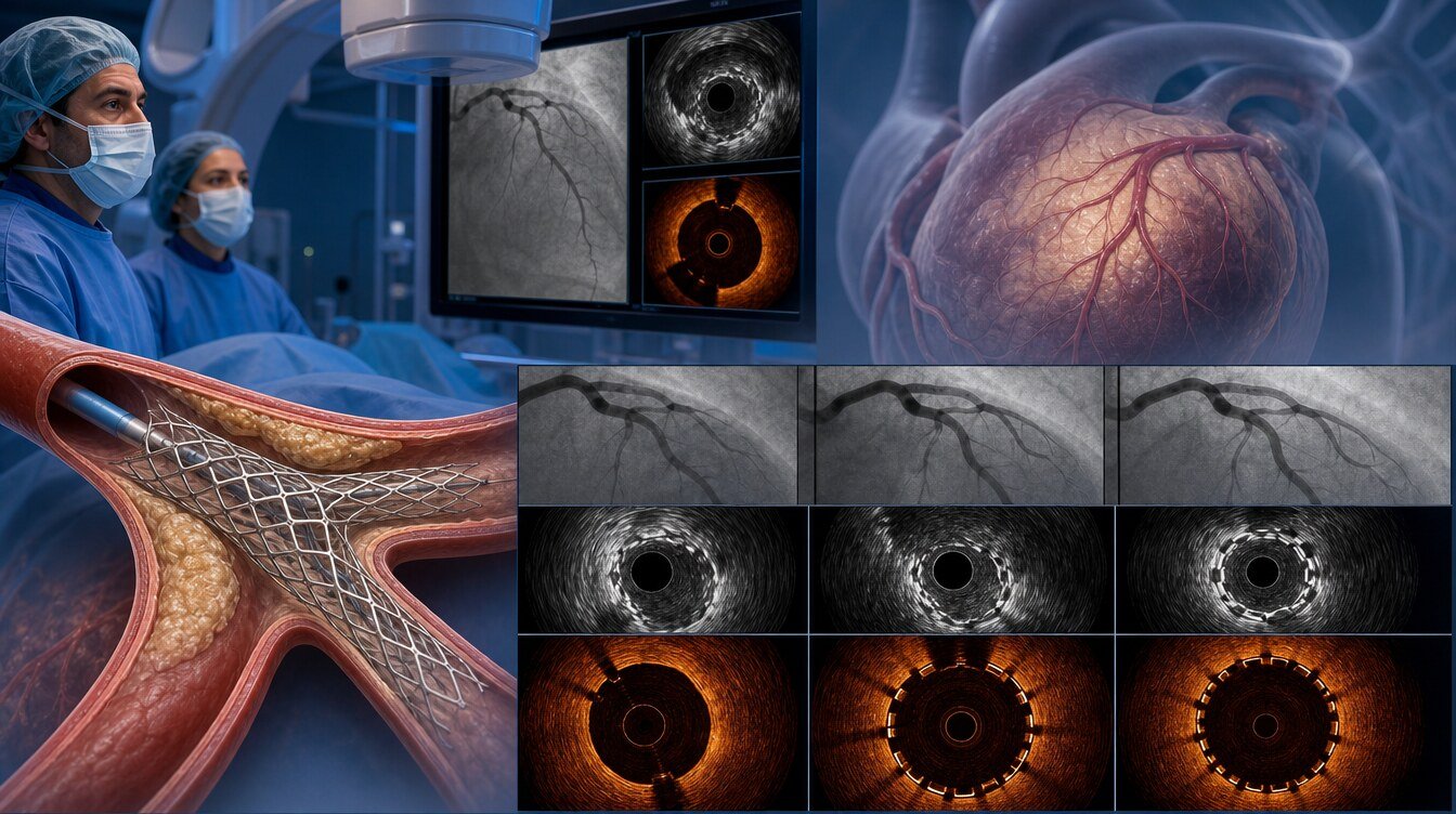 Çatallanma lezyonunun anjiyografi, IVUS ve OCT ile karşılaştırılması