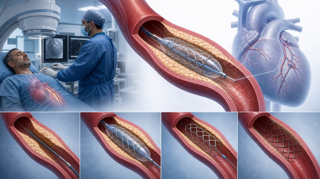 Kalp krizinde acil stent ile stabil koroner hastalıkta planlı stent kararının farkı