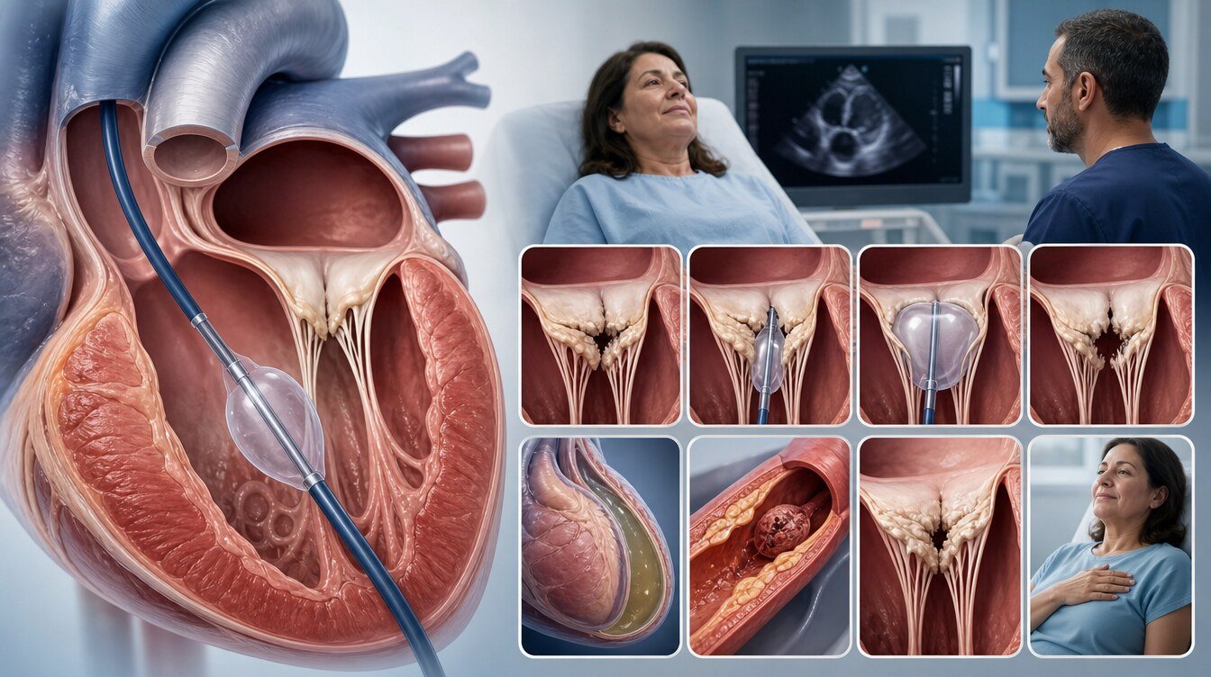 Mitral balon valvüloplasti sonrası izlenen mitral kaçak, tamponad, emboli ve restenoz riskleri