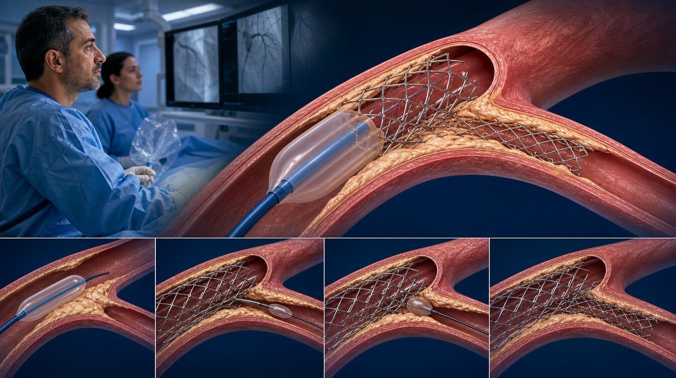 Yan dalda ikinci stent kararının akım, belirti ve yırtık ile kavramsal değerlendirilmesi