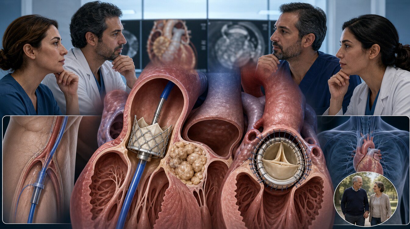 TAVI ile cerrahi aort kapak değişimi arasında Kalp Ekibinin kişiselleştirilmiş karar süreci