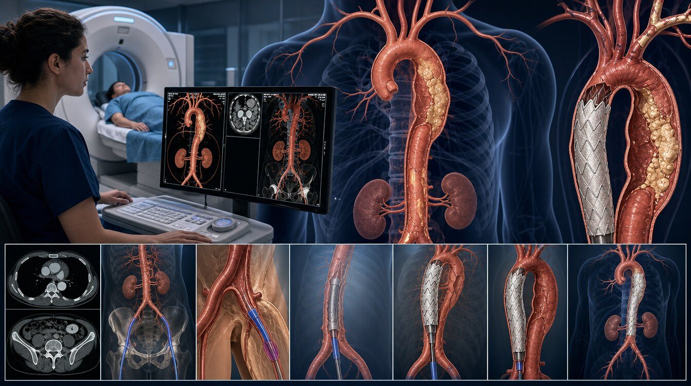 TEVAR uygunluğunda proksimal ve distal landing zone ile sol subklavyen arterin değerlendirilmesi
