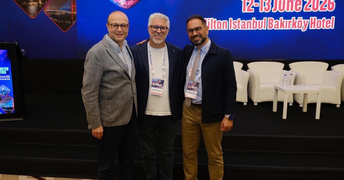 ITT 2026 sahnesinde Prof. Dr. Hakan Uçar ve meslektaşları, Hilton Istanbul Bakırköy