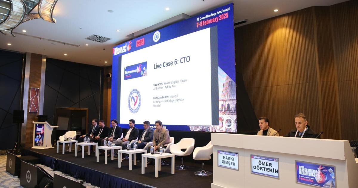 ITT 2025 sahnesinde canlı vaka oturumu (CTO), Crowne Plaza Florya